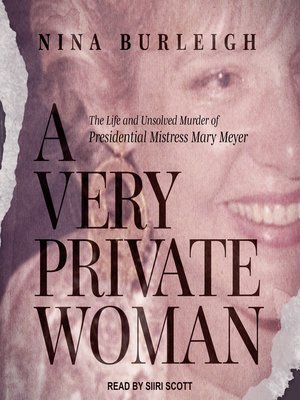 A Very Private Woman - Audiobook
